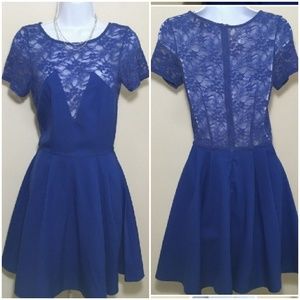 NWT Misguided Blue Dress